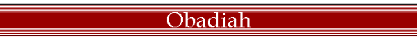 Obadiah